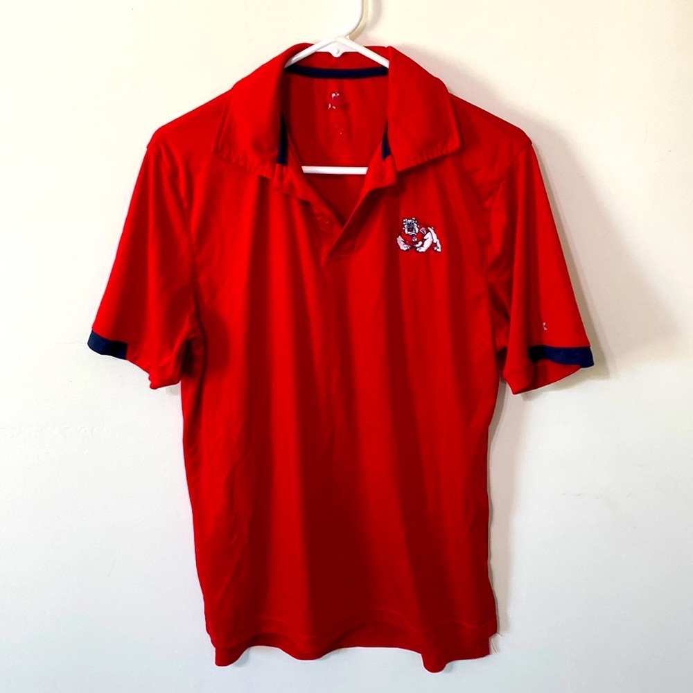 Red Fresno state polo